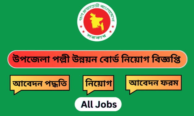 BRDB Job Circular 2024 | সরকারি চাকরির নিয়োগ বিজ্ঞপ্তি 2024