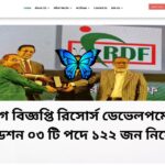 রিসোর্স ডেভেলপমেন্ট ফাউন্ডেশন নিয়োগ বিজ্ঞপ্তি ২০২৪।