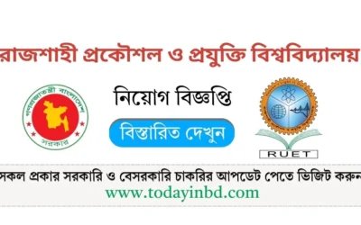 BD Jobs Circular। RU University Job Circular। চাকরির খবর।