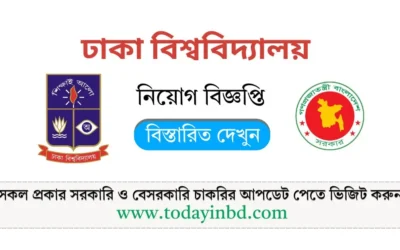 Dhaka University Job Circular 2025। ঢাকা বিশ্ববিদ্যালয়