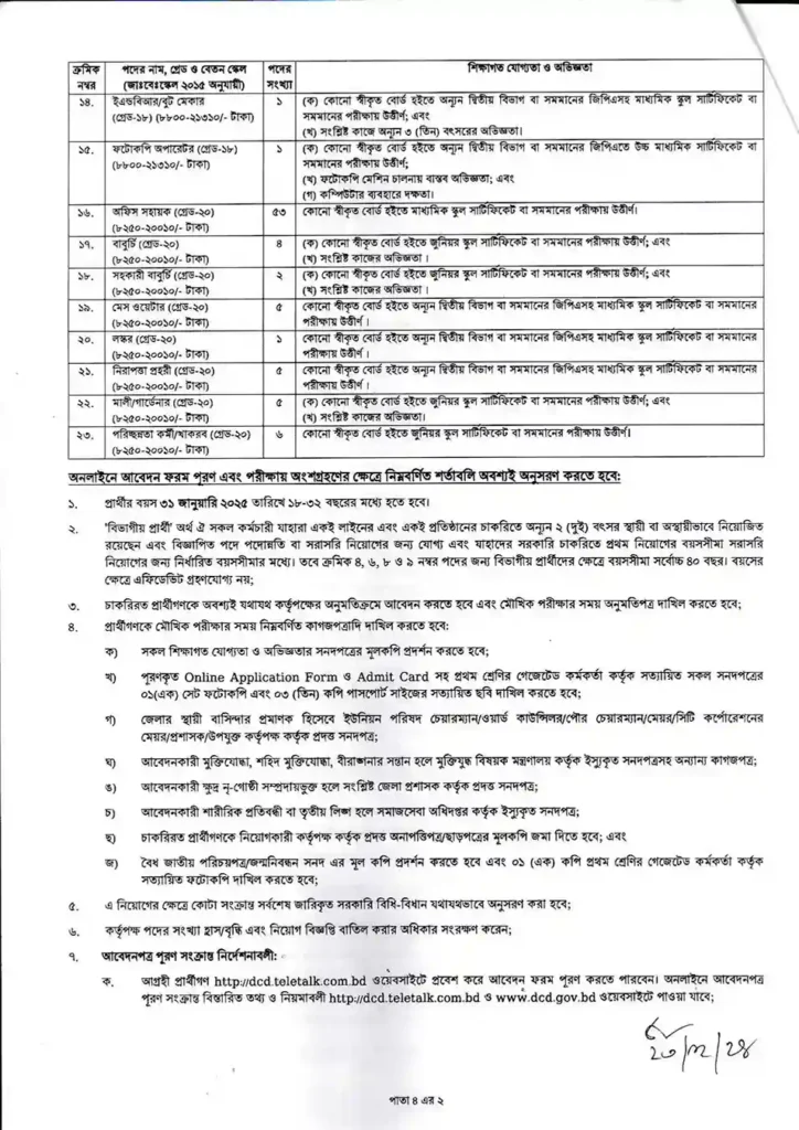 Job Circular 2025। প্রতিরক্ষা মন্ত্রণালয়ে নিয়োগ বিজ্ঞপ্তি ২০২৫। 2