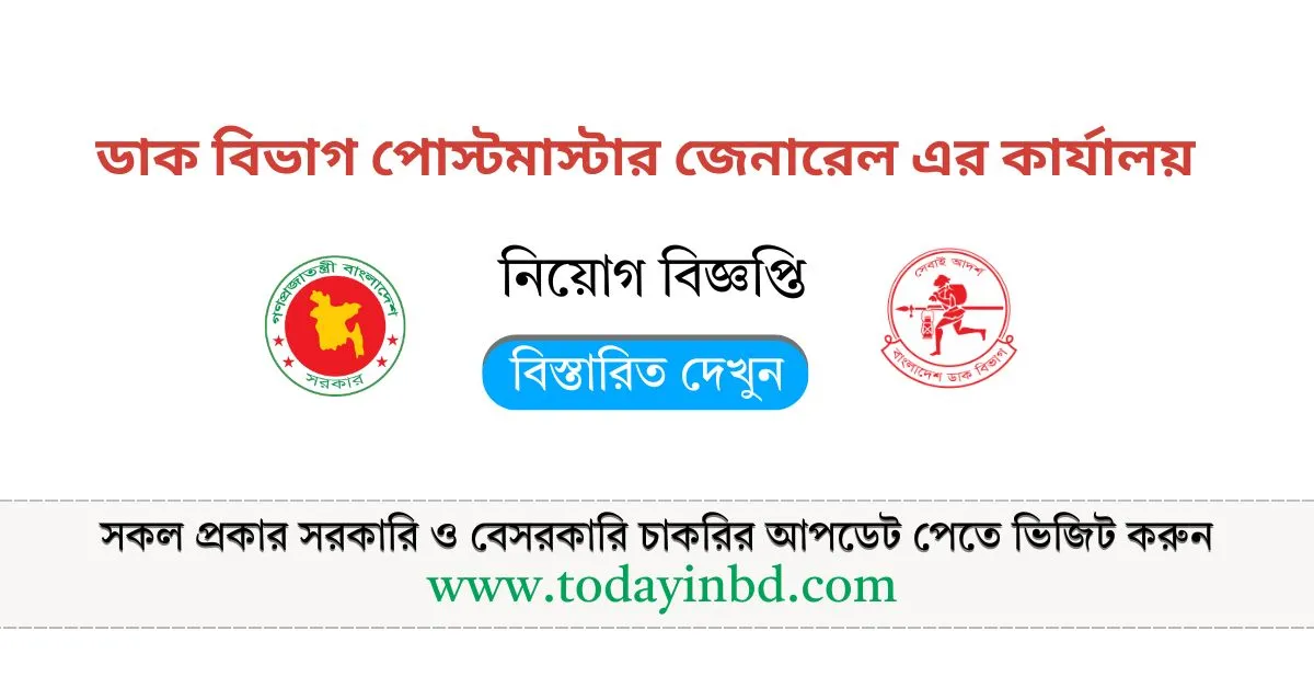 PMGEC Job Circular 2025 | সরকারি চাকরির খবর পদ ৫২৪ টি