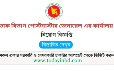 চাকরির ডাক। ডাক অধিদপ্তরে বড় নিয়োগ, পদ ৩৬৯ টি।