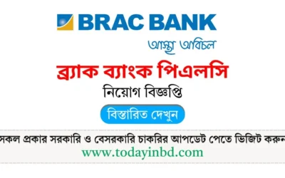 BRAC Bank Job Circular 2025। ব্র্যাক ব্যাংক লিমিটেড নিয়োগ বিজ্ঞপ্তি ২০২৫।