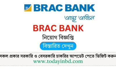 BRAC Bank Job Circular 2025। ব্র্যাক ব্যাংক লিমিটেড নিয়োগ বিজ্ঞপ্তি ২০২৫।