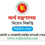 MOF Job Circular 2025। অর্থ মন্ত্রণালয় নিয়োগ পদ, ১৩৪ টি।