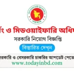 নার্সিং ও মিডওয়াইফারি অধিদপ্তর নিয়োগ বিজ্ঞপ্তি ২০২৫। Job Circular 2025