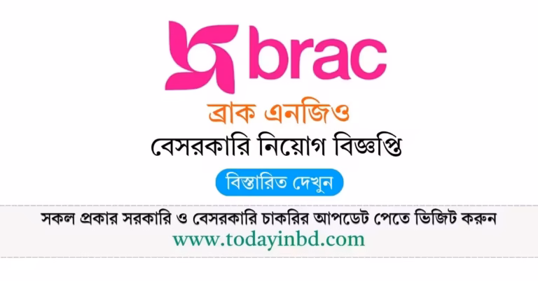 BRAC NGO Job Circular 2026-এনজিও জব সার্কুলার ব্র্যাক নিয়োগ বিজ্ঞপ্তি ২০২৬।