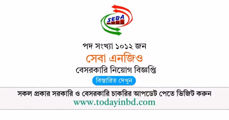 সেবা এনজিও নিয়োগ বিজ্ঞপ্তি ২০২৬ - BD jobs in Bangladesh