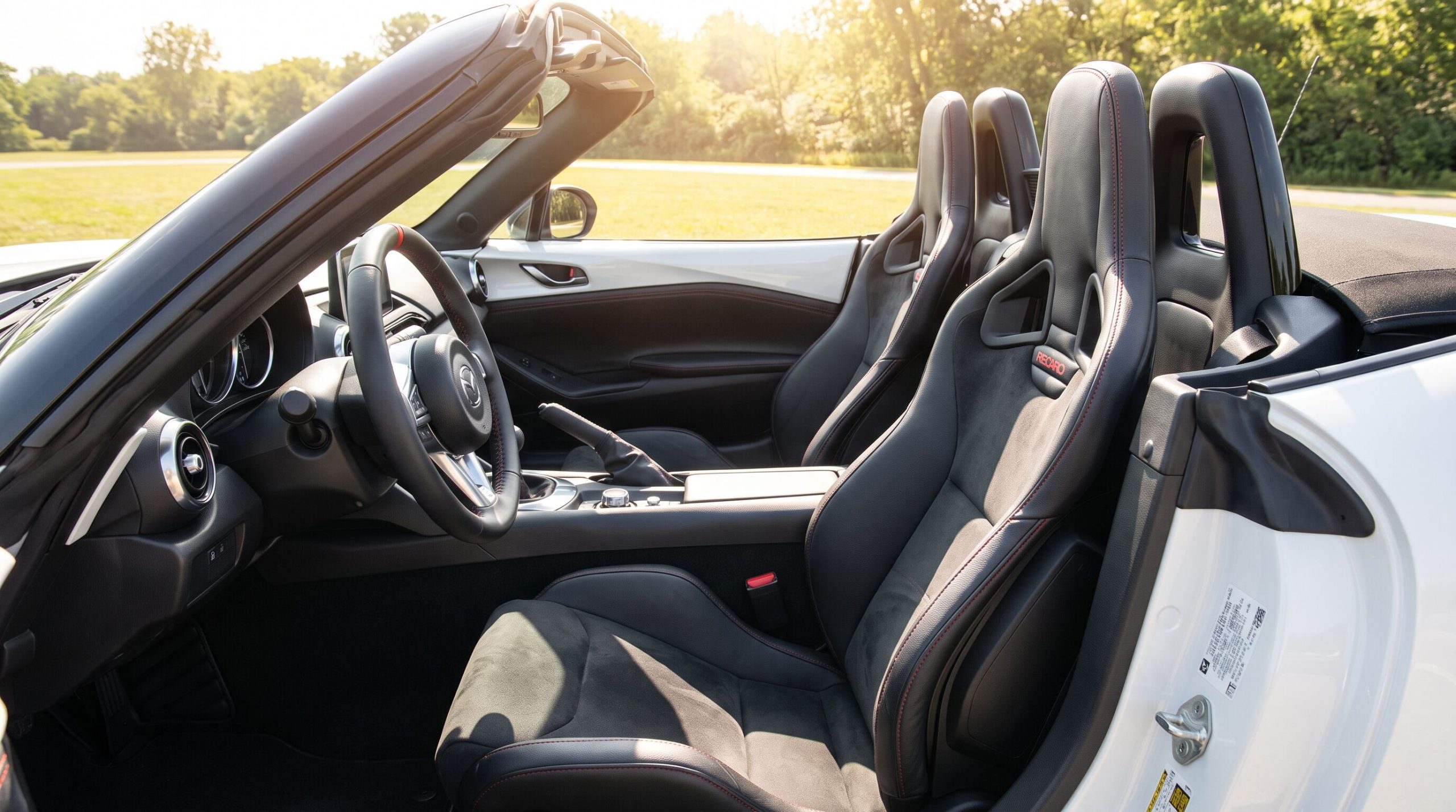 Recaro seats and steering wheel scaled